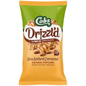 Cobs Popcorn Drizzl Milk Salt Caramel 110g