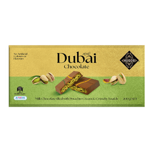Hugo’s Dubai Chocolate Block 200g