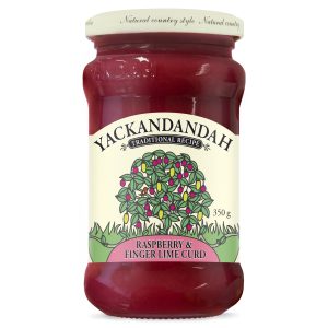 Yackandandah Raspberry and Finger Lime Jar 350g