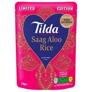 Tilda TSB Basmati Saag Aloo 250g