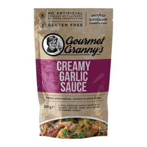 Gourmet Granny Liquid Creamy Garlic Sauce 200g GF
