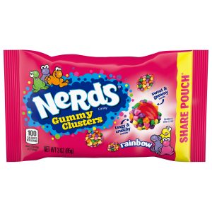 Nerds Rainbow Gummy Clusters Share Pouch 85g