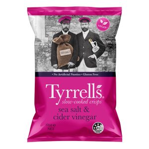 Tyrrells Sea Salt & Vinegar 165g