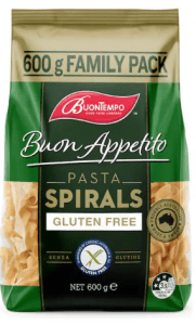 Buontempo GF Pasta Spirals 600g