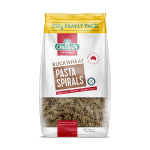 Orgran GF Spirals Pasta Buckwheat 350g