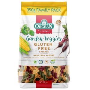 Orgran Pasta Vegetable Spirals 350g