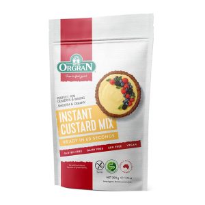 Orgran Instant Custard Mix Pouch 200g
