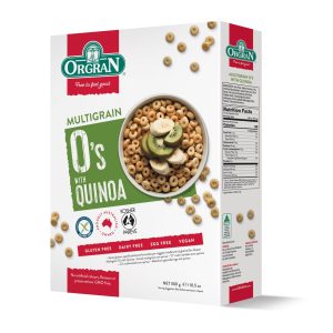 Orgran Multigrain Breakfast O’s with Quinoa 300g