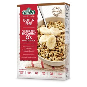 Orgran Wholegrain Buckwheat O’s Maple Flavour 300g