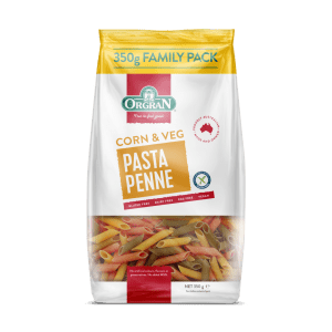 Orgran Penne Pasta Corn & Vegetable 350g