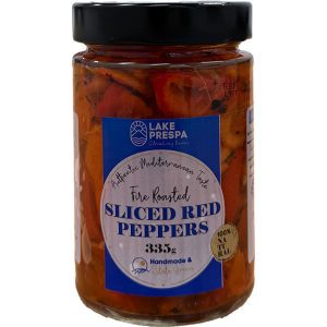 LakePrespa Sliced Red Peppers 335g