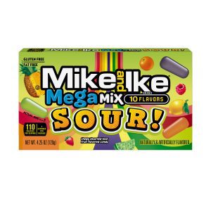 Mike & Ike Mega Mix Sour 120g