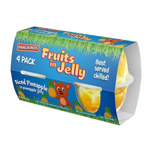 Snackinos Diced Pineapple in Pine Jelly 480g