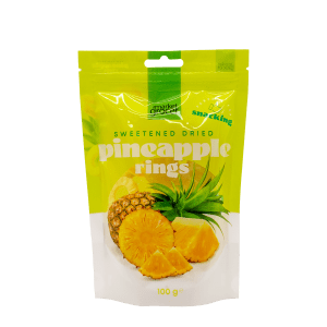 Dried Pineapple Rings Soft 100g