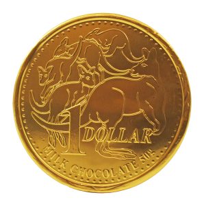 ABF Milk Chocolate Gold Medallion 50g