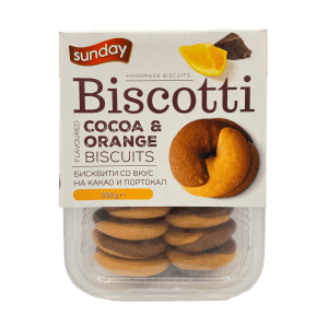 Sunday Cocoa Orange Biscotti 350g