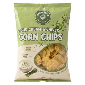 Sonora Corn Chips Sour Cream & Chives 200g