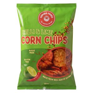 Sonora Corn Chips Chilli & Lime 200g