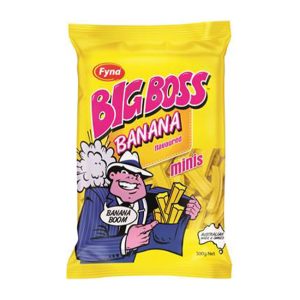 Big Boss Banana Mini Sticks 300g
