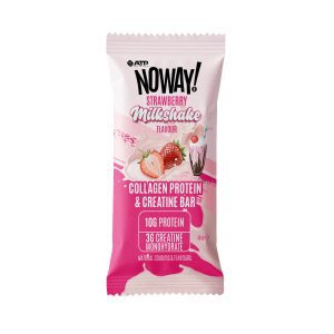 Noway Collagen Creatine Mallow Milk Strawb Bar 40g
