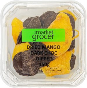 Dried Mango Dark Chocolate Dipped 150g