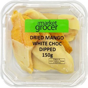 Dried Mango White Chocolate Dipped 150g