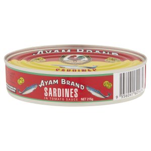 AYAM Sardines in Tomato Sauce Oval 215g