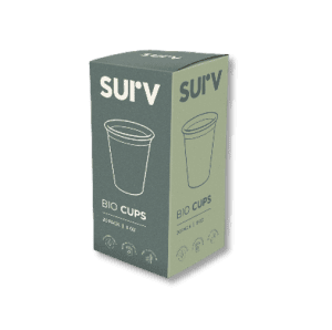 Surv Bio Cups Sugarcane 20Pk