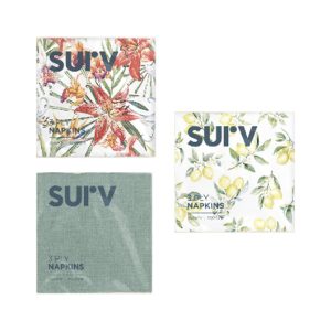 Surv Patterns 3Ply Napkins 20Pk