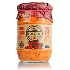 Ajvar Perustija Hmd Hot 560g