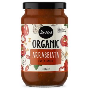 Jensens Organic Arrabbiata Sauce 400g