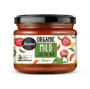Jensens Organic Salsa Mild 320g