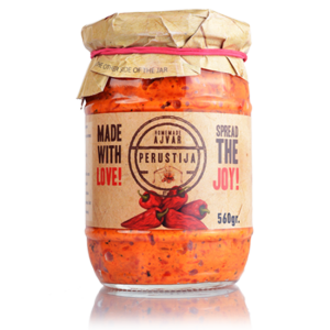 Ajvar Perustija Hmd Mild 560g