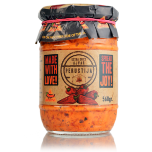 Ajvar Perustija Ext Spicy 560g