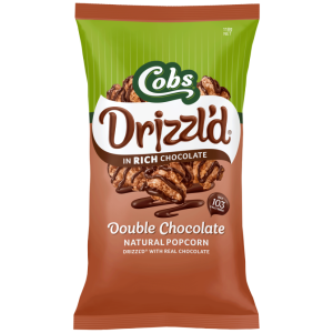 Cobs Popcorn Drizzl Dark Double Choc 118g